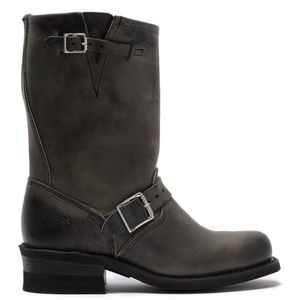 Frye – 'Engineer 12R' Boot CHARCOAL